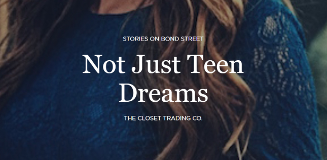 Not Just Teen Dreams