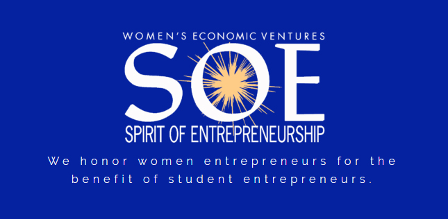 Women's Economic Ventures Spirit of Entrepreneurship logo