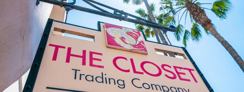 The Closet Trading Company Store Front Sign