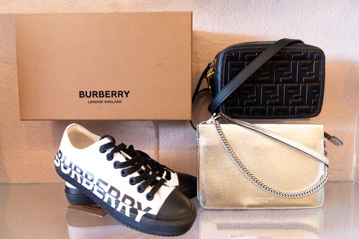 Burberry clothing items